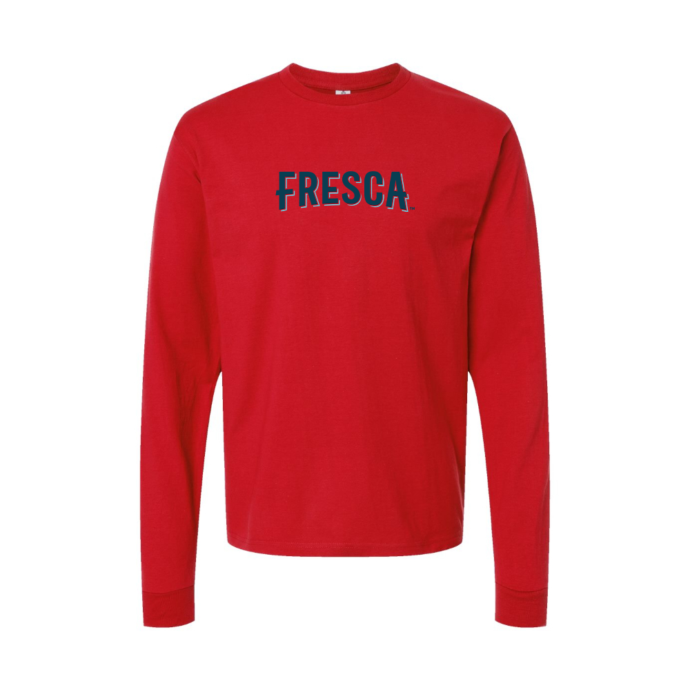 Youth Fresca Logo Cotton Long Sleeve T-Shirt