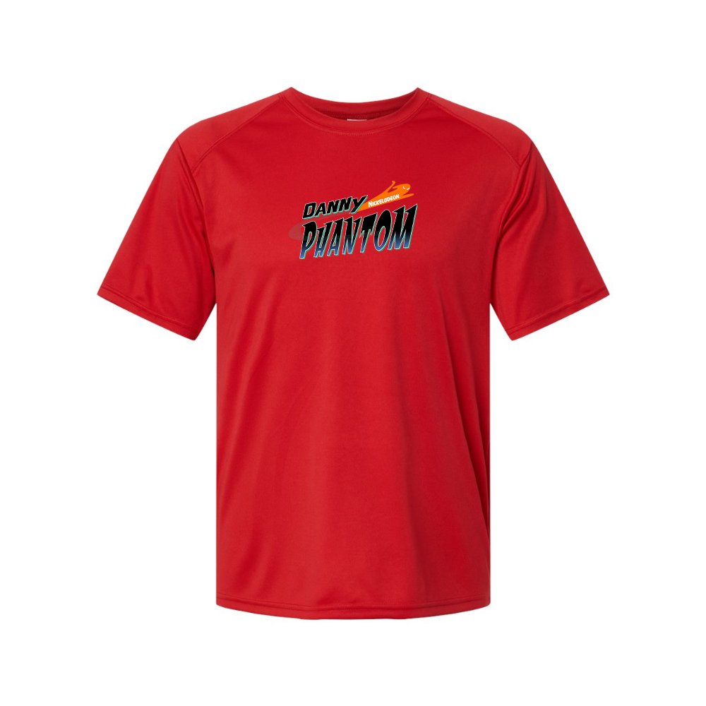 Men's Danny Phantom Logo Polyester T-Shirt