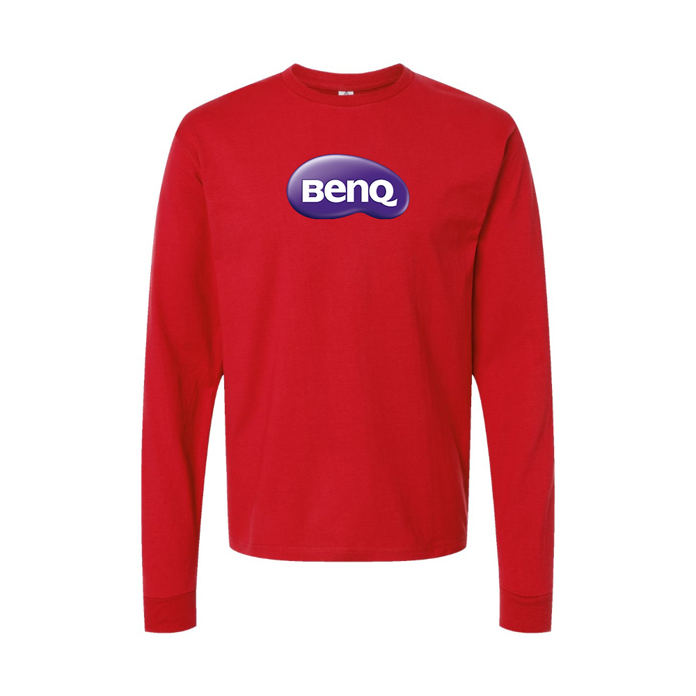 Youth BenQ Logo Cotton Long Sleeve T-Shirt