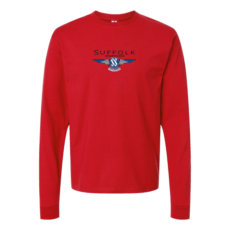 Youth Suffolk Sportscars Logo Cotton Long Sleeve T-Shirt