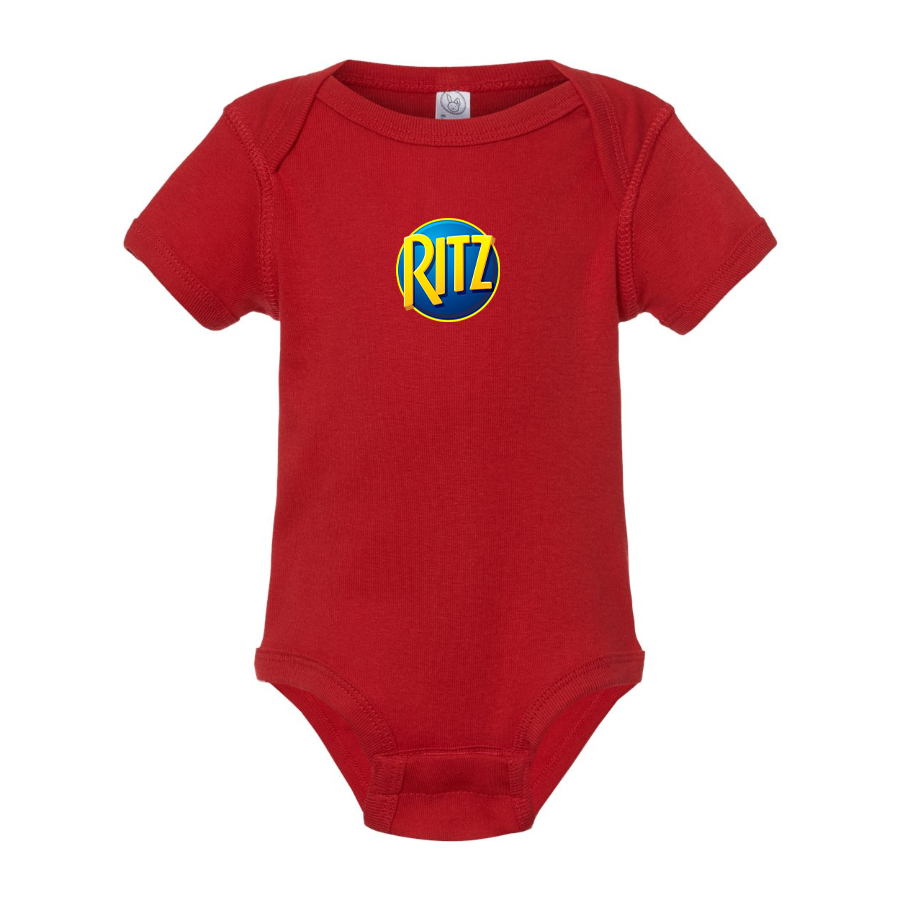 Ritz Crackers Logo Baby Romper Onesie