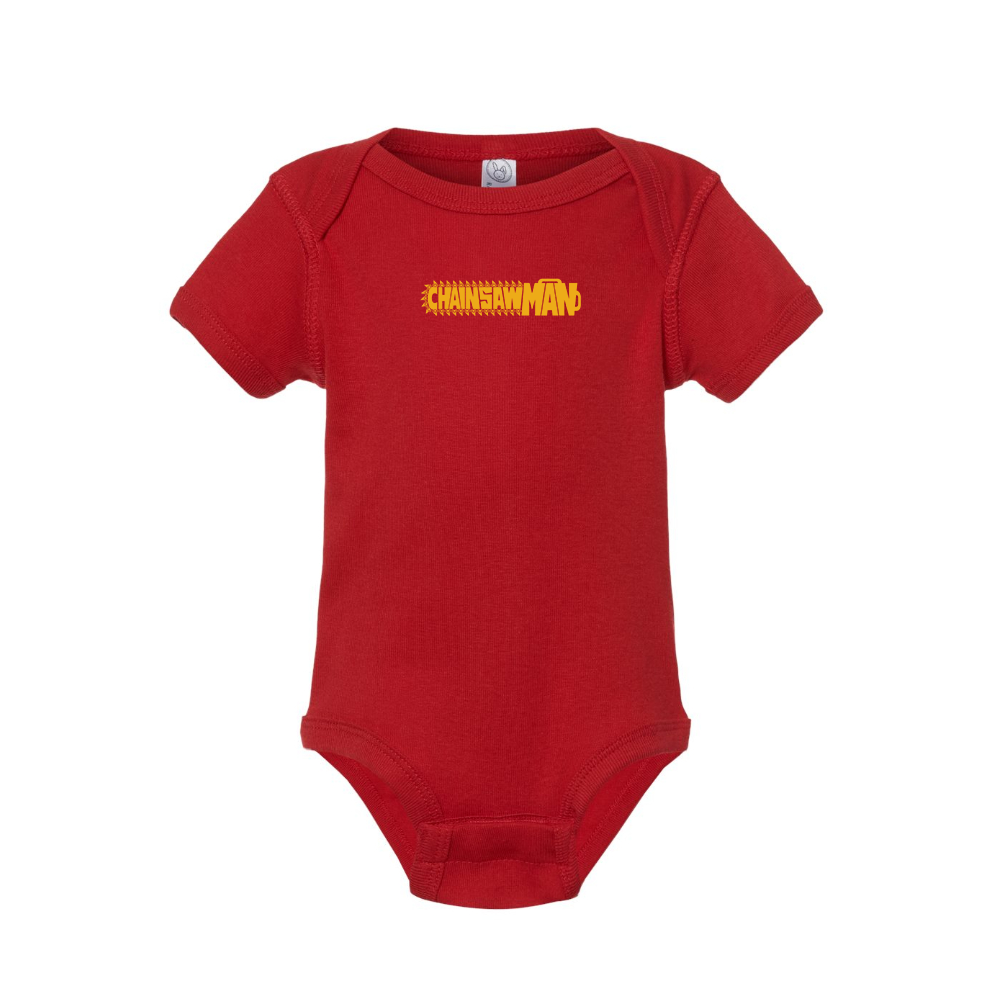Chainsaw Man Logo Baby Romper Onesie