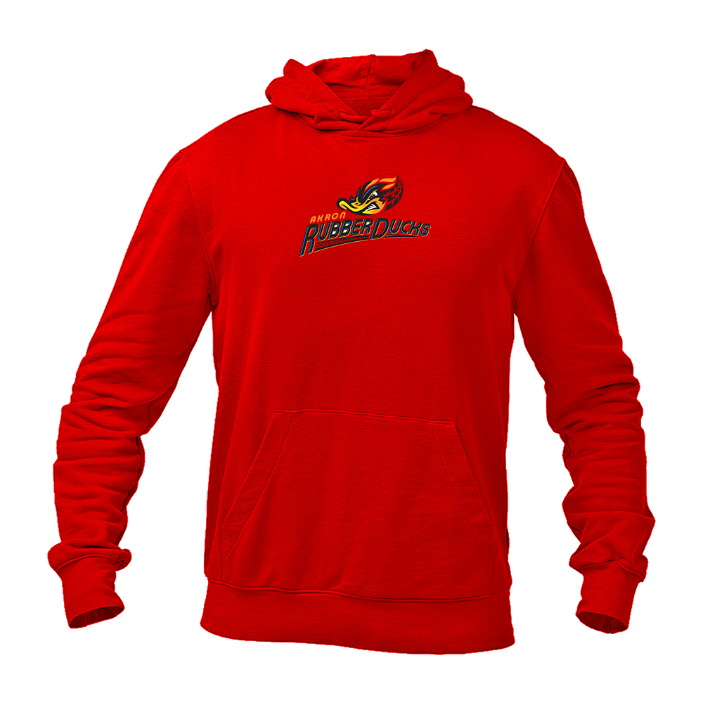Men's Akron RubberDucks Logo Pullover Hoodie