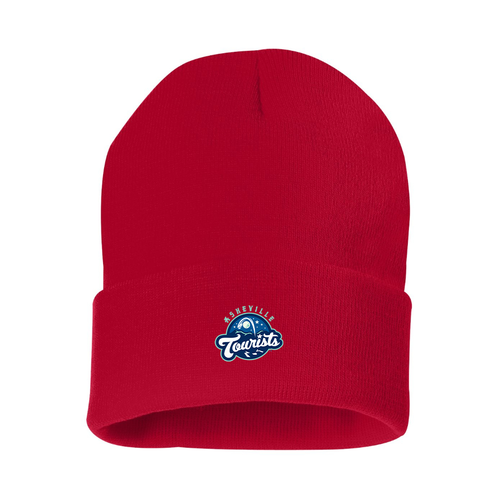 Asheville Tourists Logo Beanie Hat