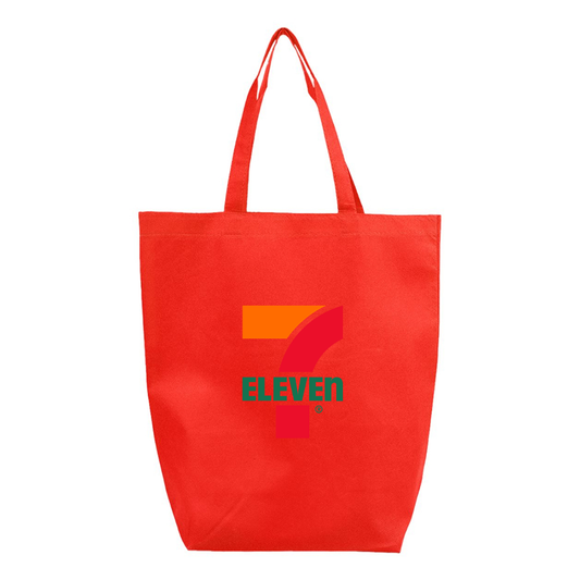 7 Eleven Logo Q-Tees Non-Woven Gusset Bottom Tote