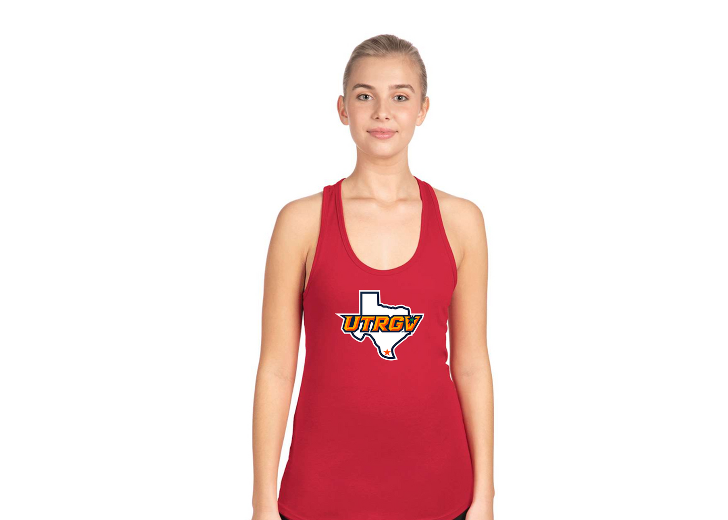 Women's UTRGV Vaqueros Next Level Ideal Racerback Tank