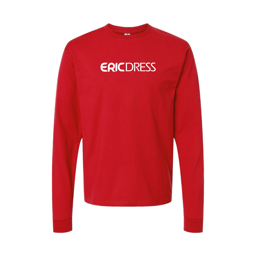 Men's Ericdress Logo Long Sleeve T-Shirt