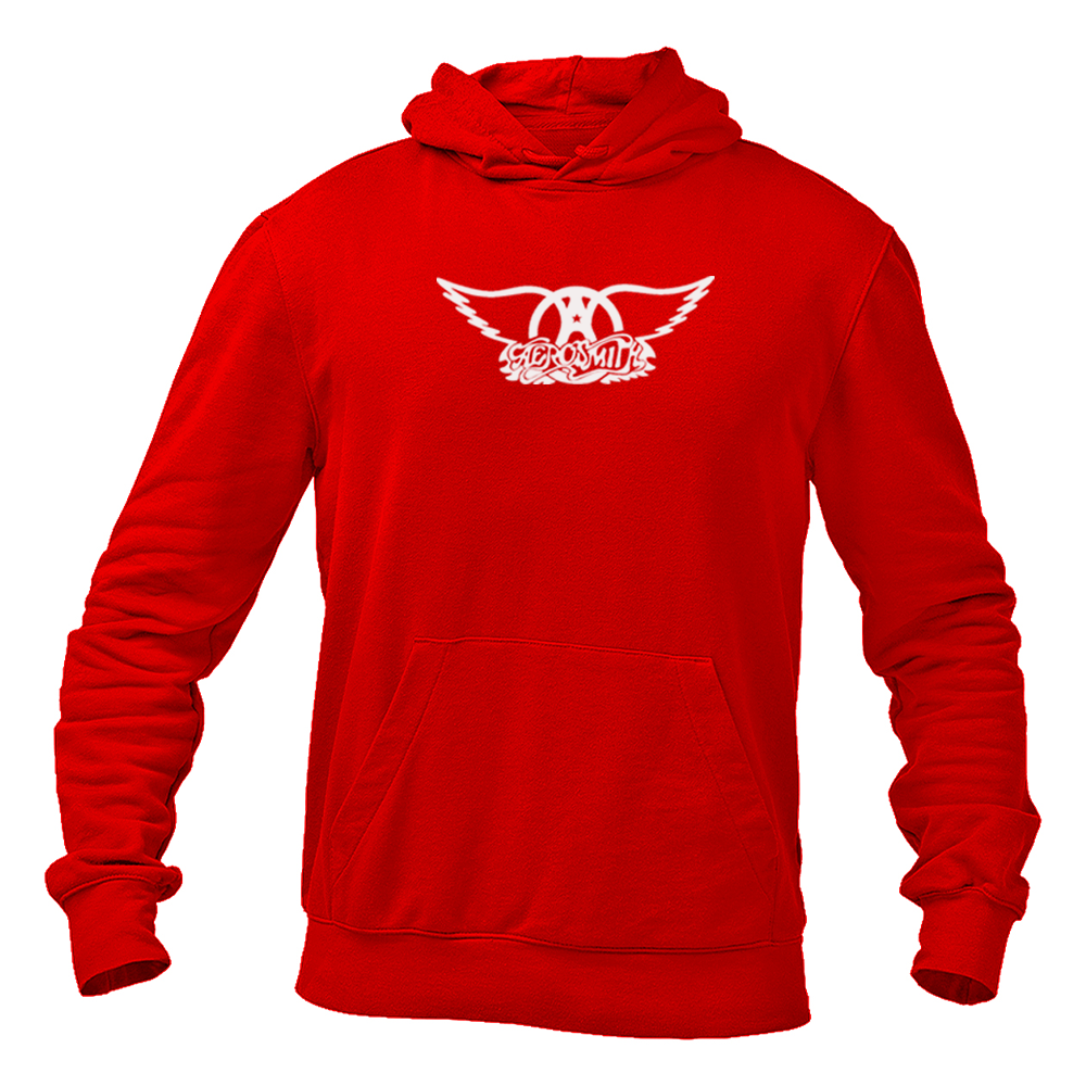 Men's Aerosmith Logo Softstyle Midweight Hooded Sweatshirt