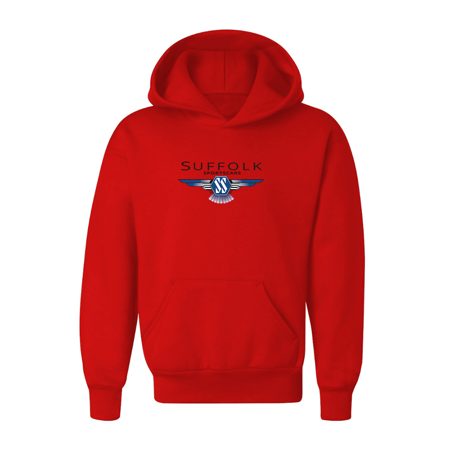 Youth Suffolk Sportscars Logo Pullover Hoodie
