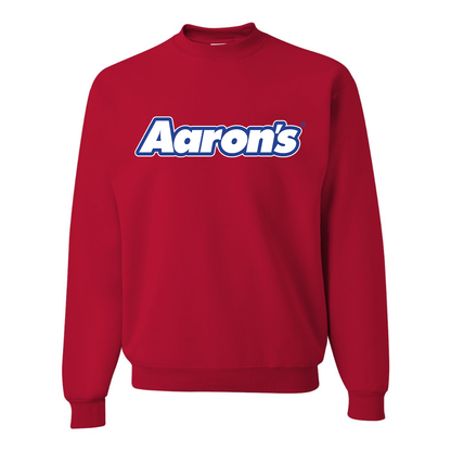 Men's Aaron_s Logo  JERZEES NuBlend Crewneck Sweatshirt