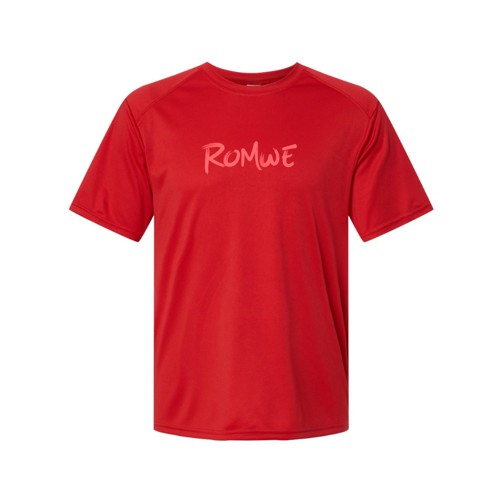 Men's Romwe Logo Polyester T-Shirt