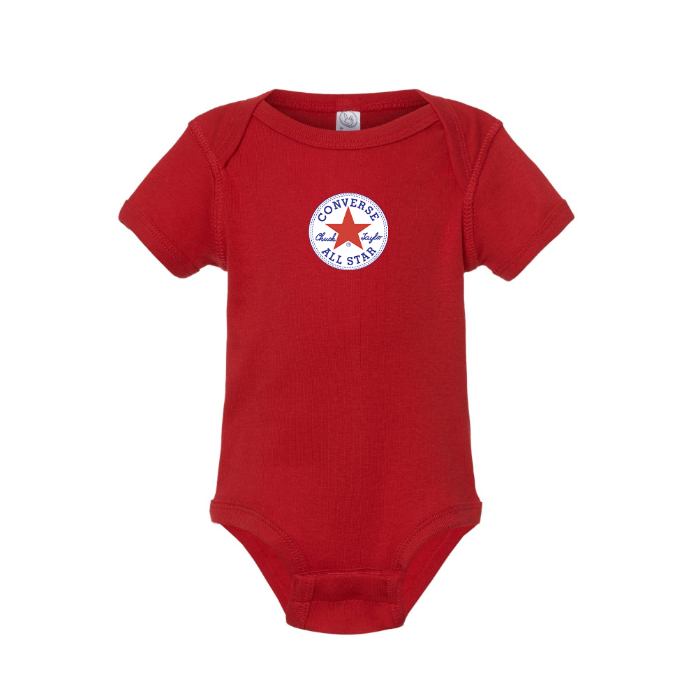 Chuck Taylor All Star Logo Baby Romper Onesie