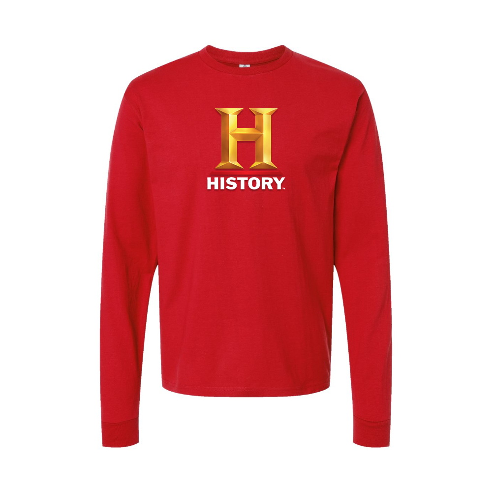 Men's History Channel Long Sleeve T-Shirt