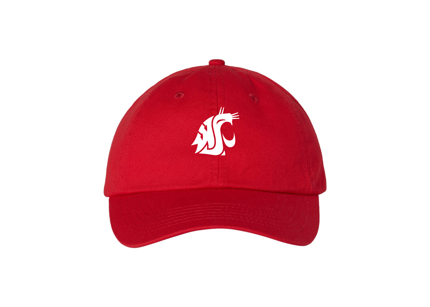 Washington State Cougars Valucap Adult Bio-Washed Classic Dad Hat