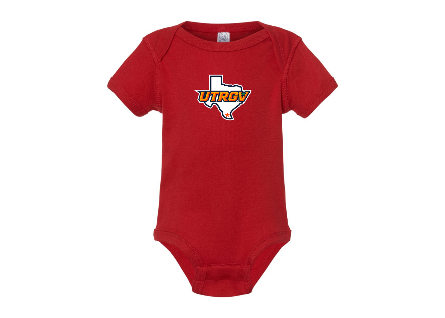 UTRGV Vaqueros Rabbit Skins Infant Baby Rib Bodysuit