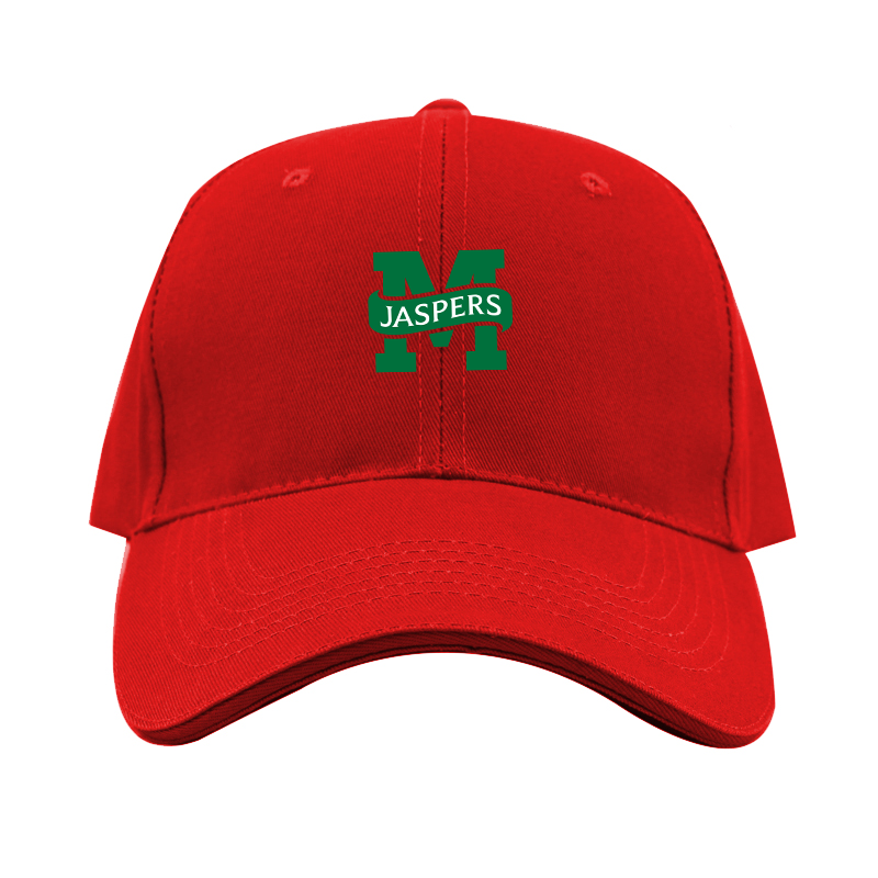Manhattan Jaspers Logo Dad Baseball Cap Hat