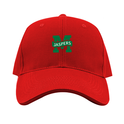 Manhattan Jaspers Logo Dad Baseball Cap Hat