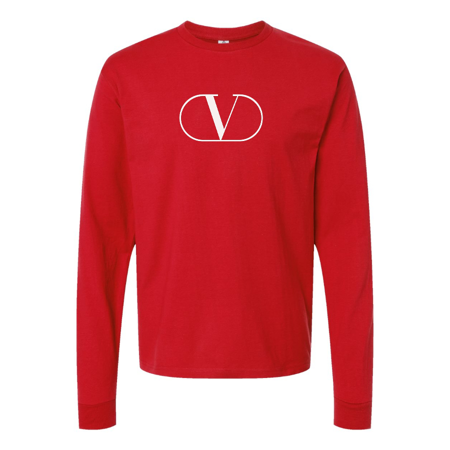Men's Valentino Symbol Long Sleeve T-Shirt