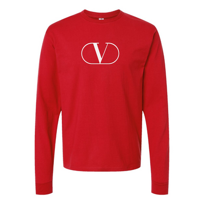 Men's Valentino Symbol Long Sleeve T-Shirt