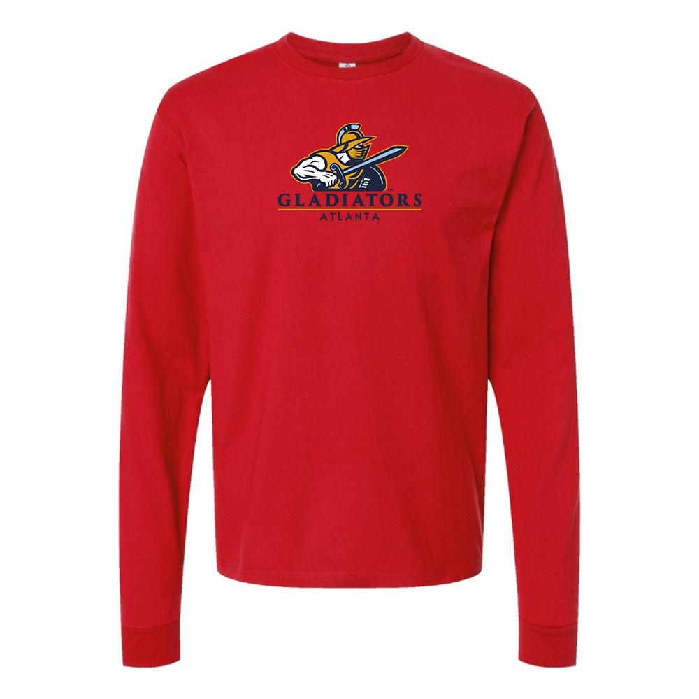 Men's Atlanta Gladiators Logo Long Sleeve T-Shirt