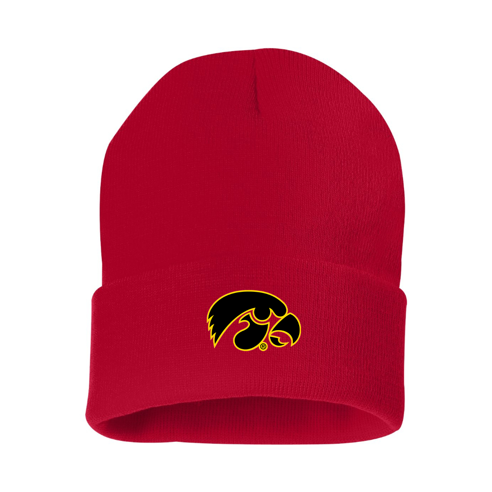 Lowa Hawkeyes Logo Beanie Hat