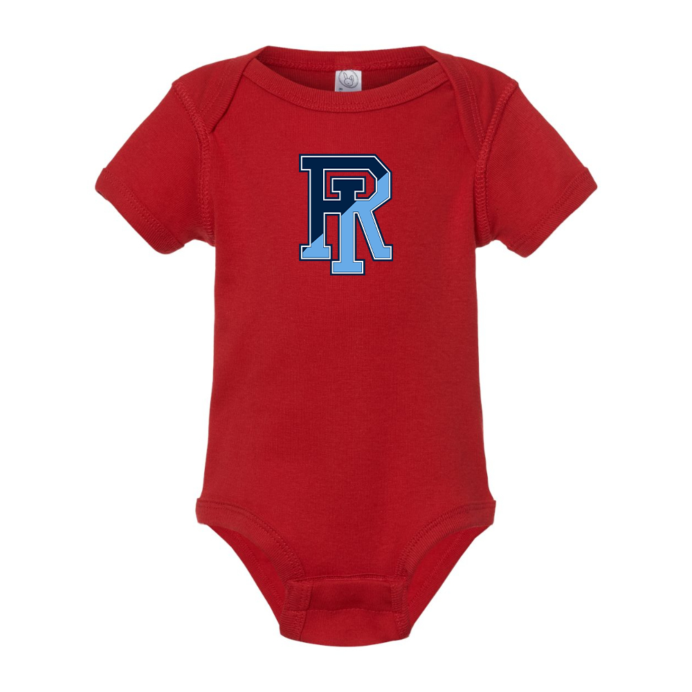 Rhode Island Rams Logo Rabbit Skins Infant Baby Rib Bodysuit