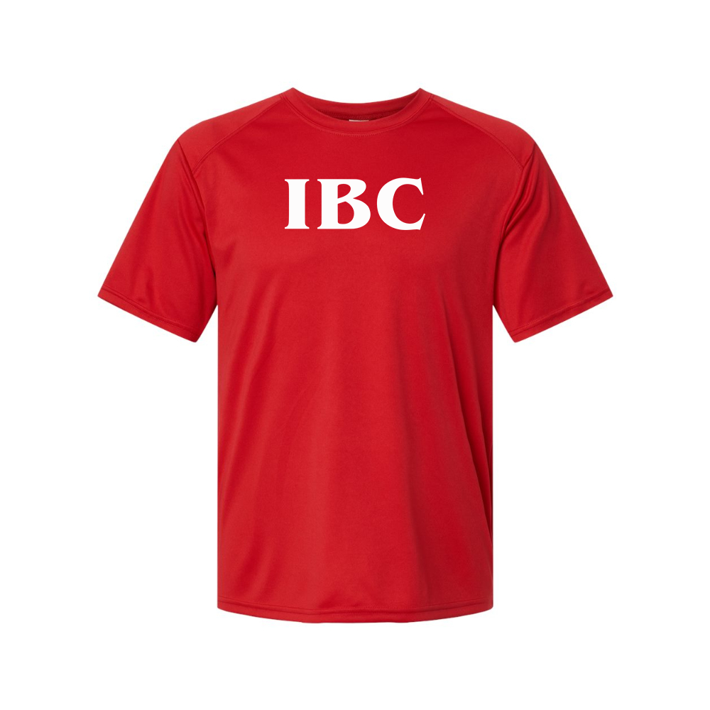 Men's IBC Logo Polyester T-Shirt