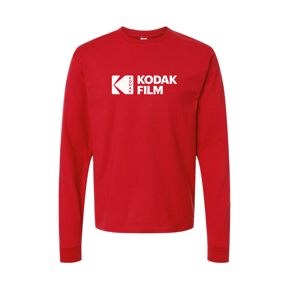 Men's Kodak Motion Picture Film Logo Long Sleeve T-Shirt