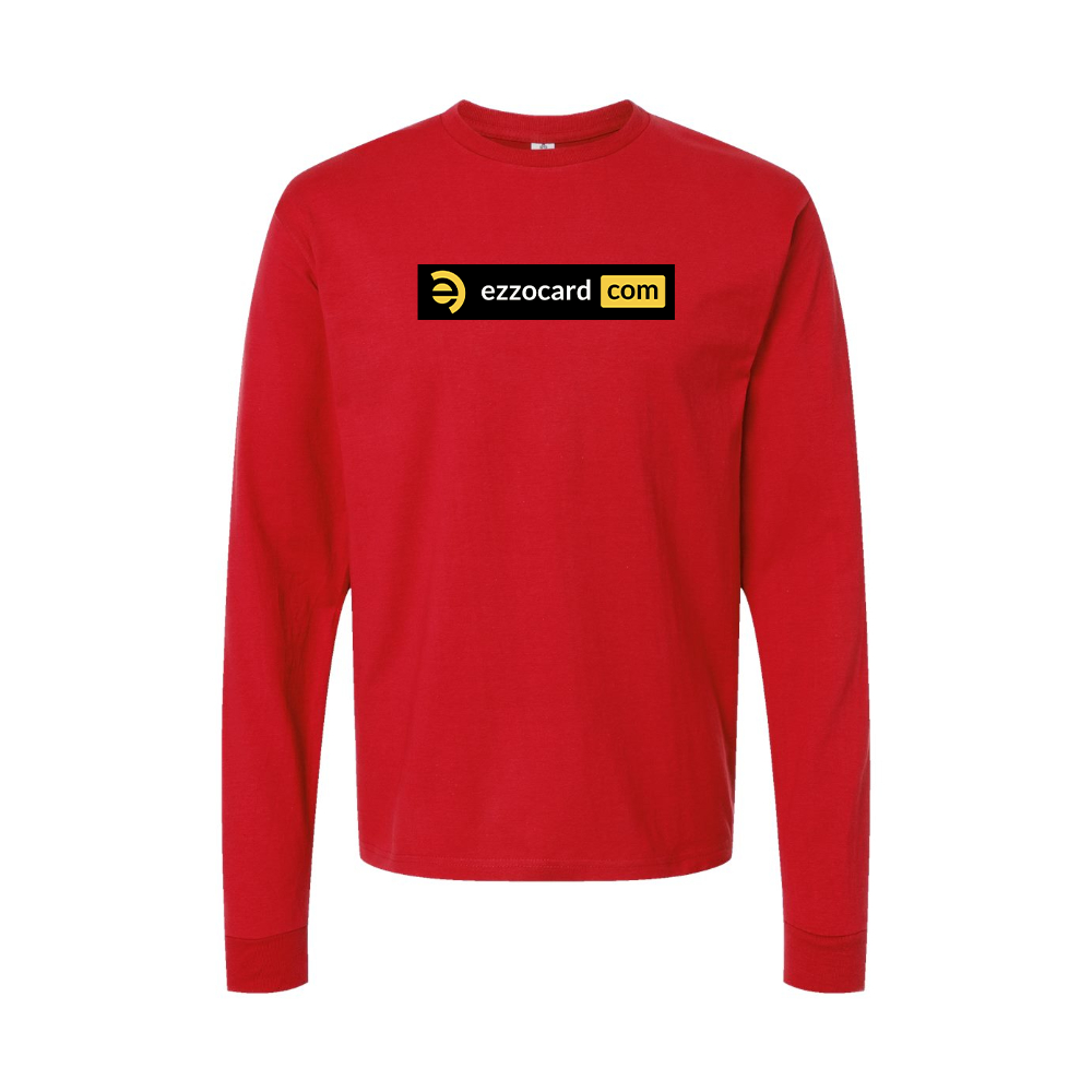 Men's Ezzocard Logo Long Sleeve T-Shirt