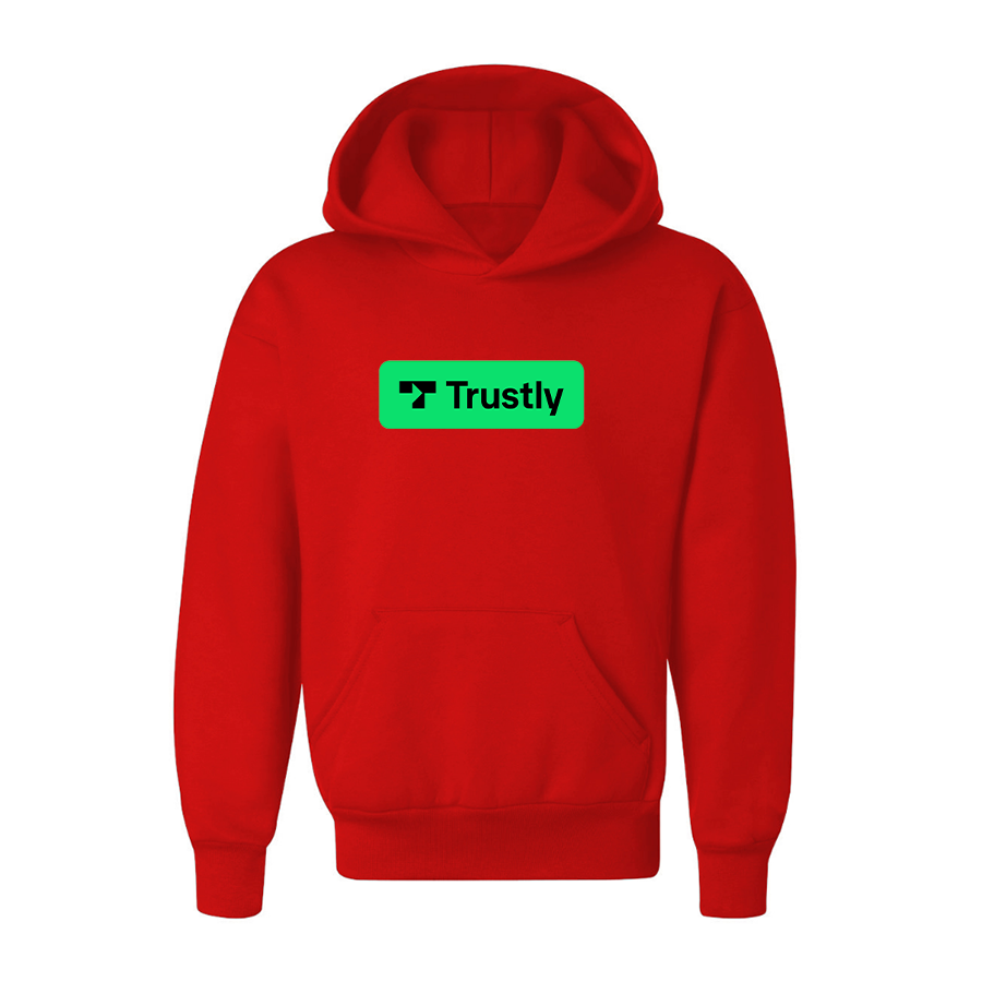Youth Trustly Horizontal Logo Pullover Hoodie