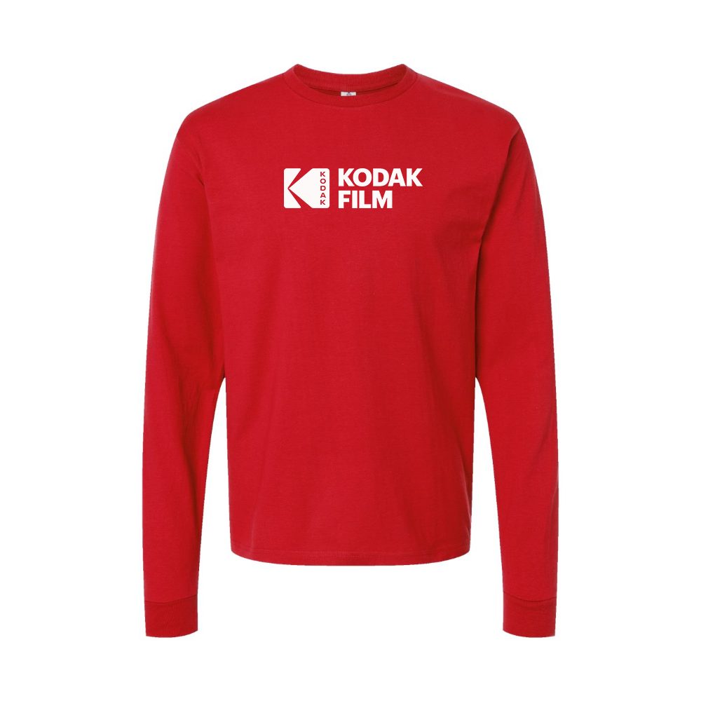 Youth Kodak Motion Picture Film Logo Cotton Long Sleeve T-Shirt