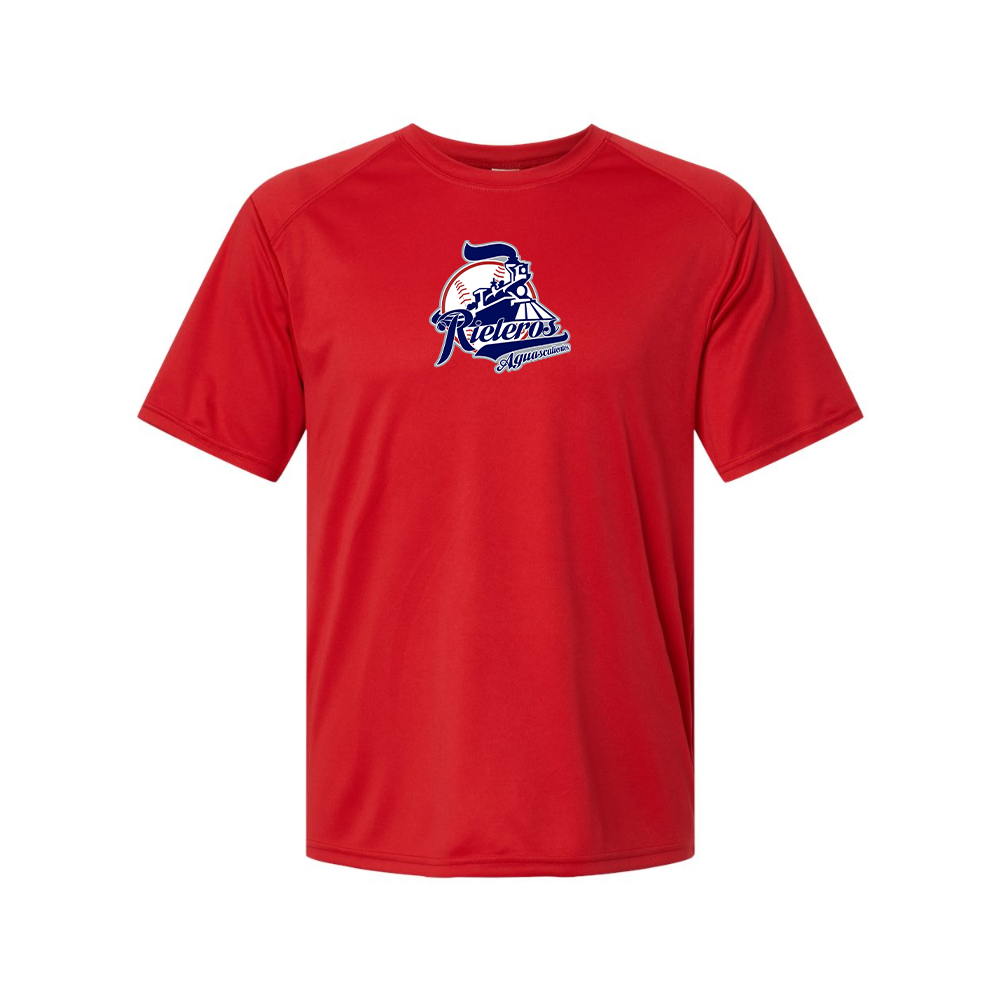 Men's Aguascalientes Rieleros Logo Polyester T-Shirt