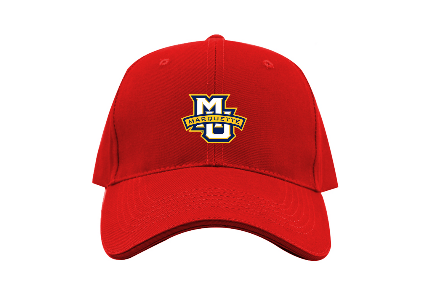 Marquette Golden Eagles Logo Dad Baseball Cap Hat