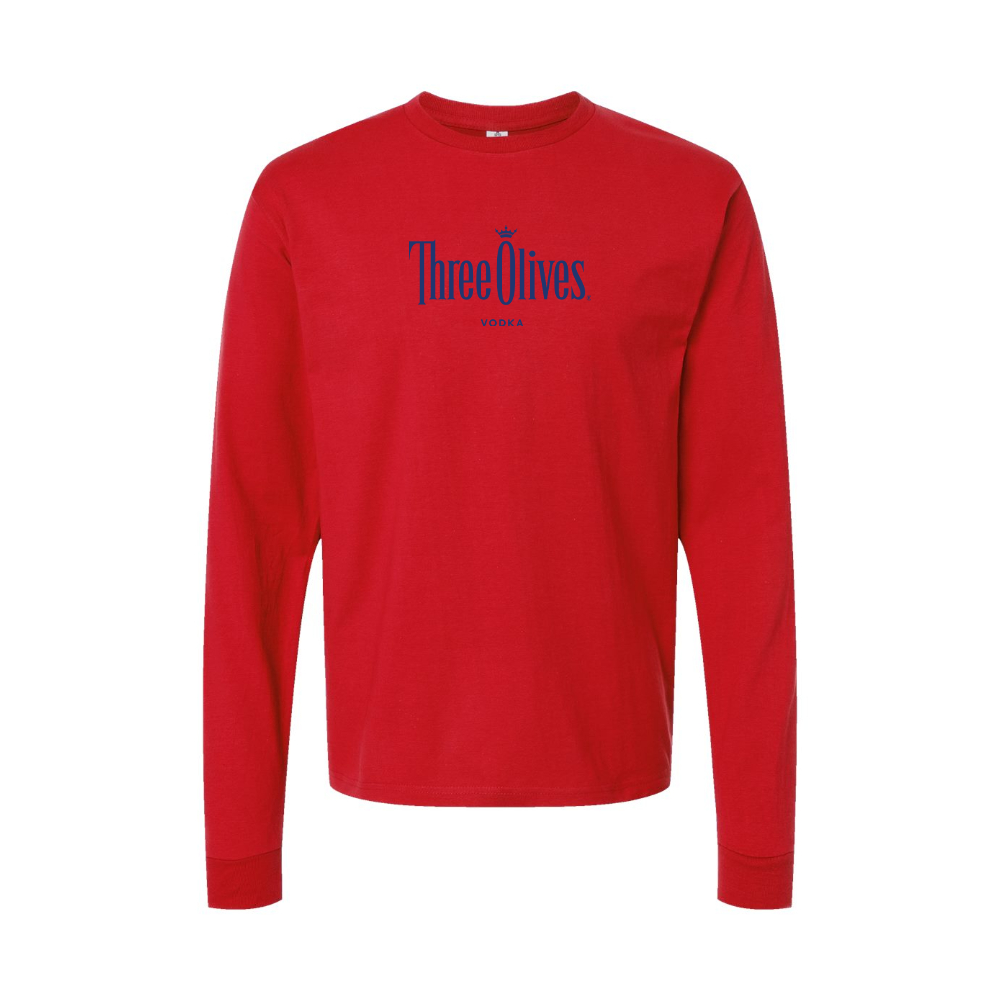 Men's Three Olives Logo Long Sleeve T-Shirt