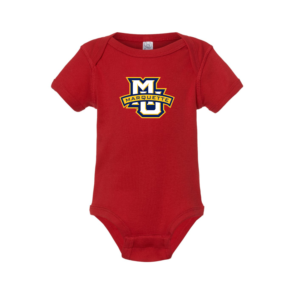 Marquette Golden Eagles Logo Baby Romper Onesie