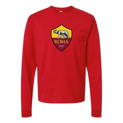 Men's AS Roma FC Long Sleeve T-Shirt