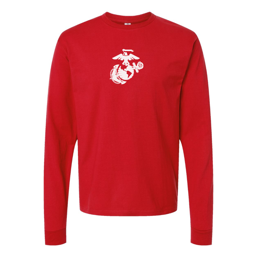 Youth USMC Symbol Cotton Long Sleeve T-Shirt