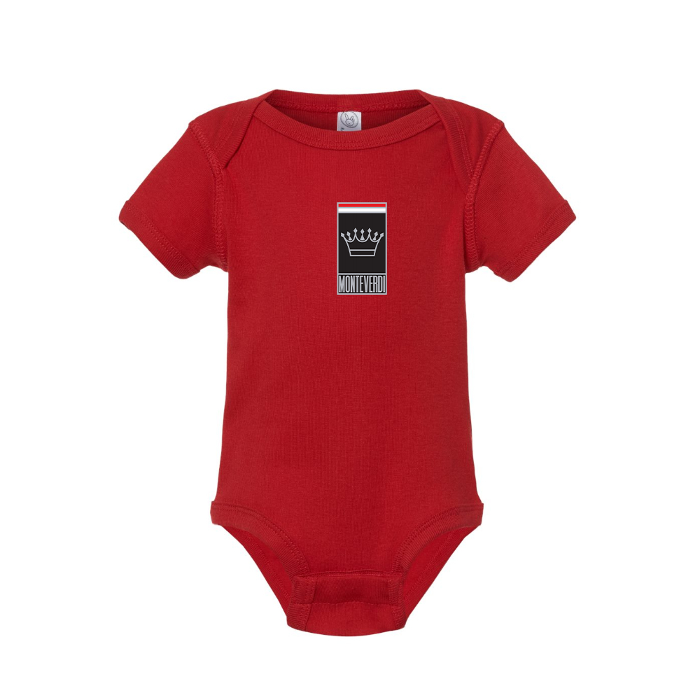 Monteverdi Logo Baby Romper Onesie