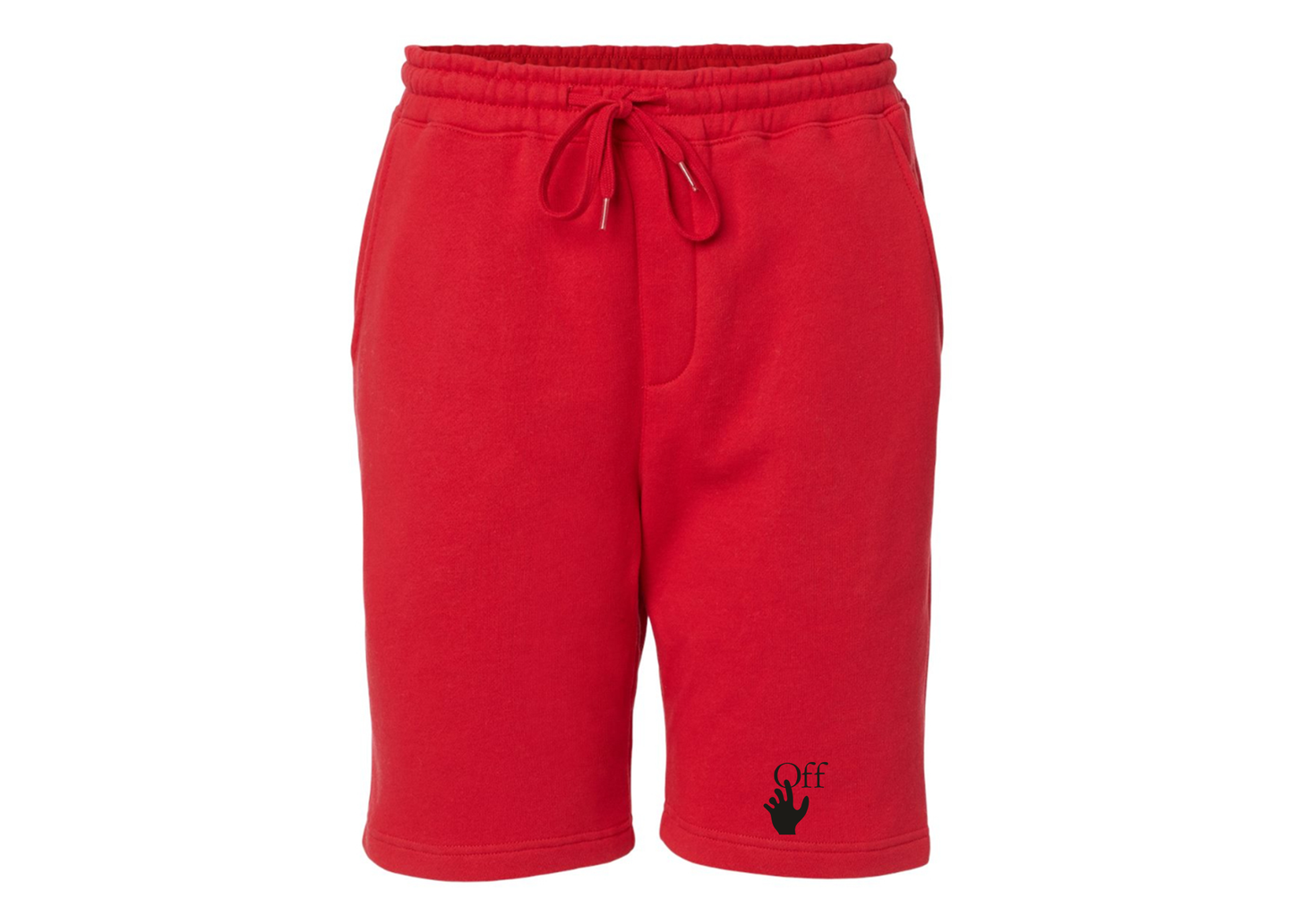 Men's Off-White Hand Independent Trading Co Midweight Fleece Shorts