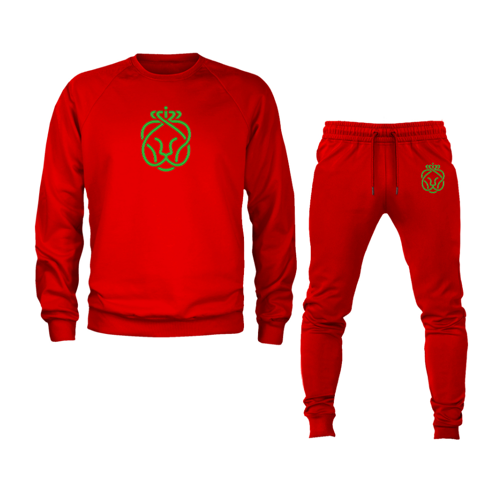 Men's Ahold Delhaize Symbol Crewneck Sweatshirt Joggers Suit