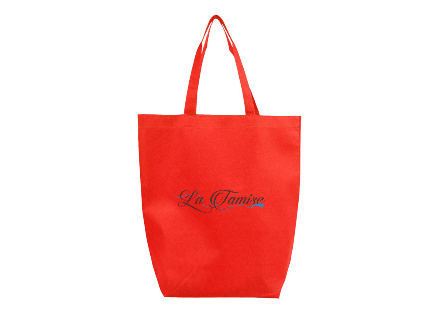 La Tamise Logo Q-Tees Non-Woven Gusset Bottom Tote