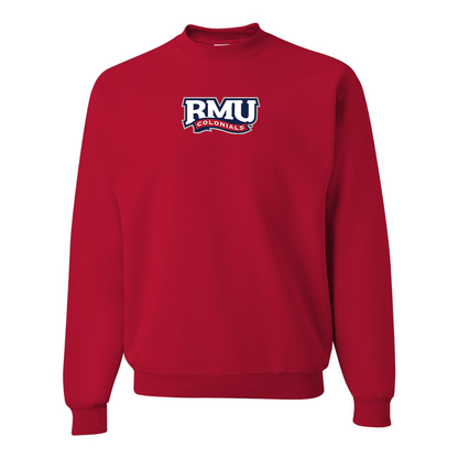 Men's Robert Morris Colonials Logo JERZEES NuBlend Crewneck Sweatshirt