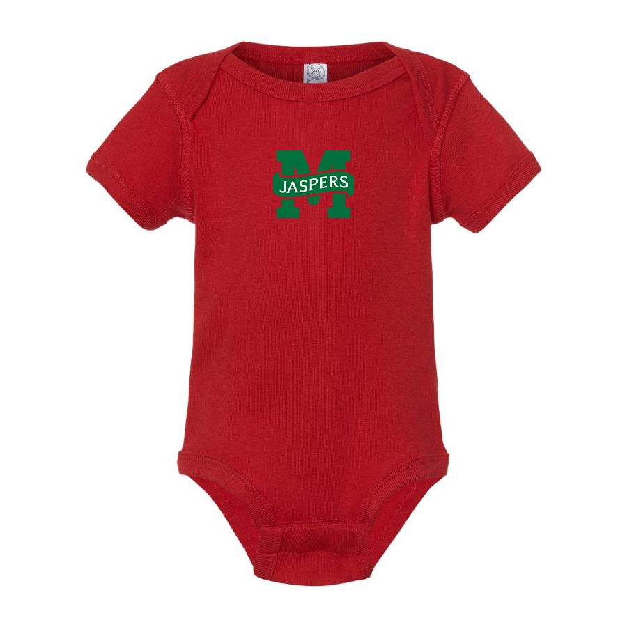 Manhattan Jaspers Logo Baby Romper Onesie
