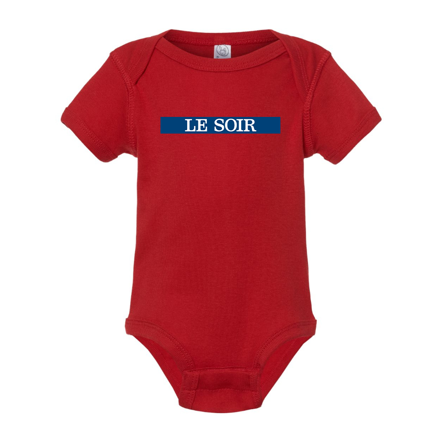 Le soir Logo Baby Romper Onesie