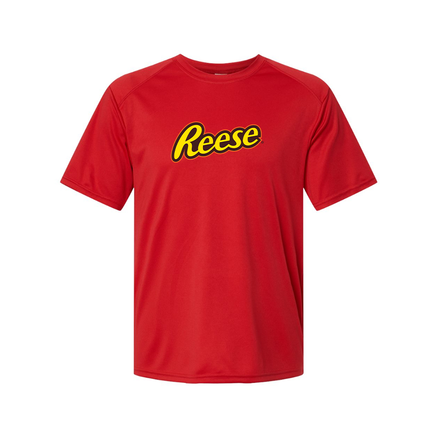 Men's Reese Peanut Butter Logo Polyester T-Shirt