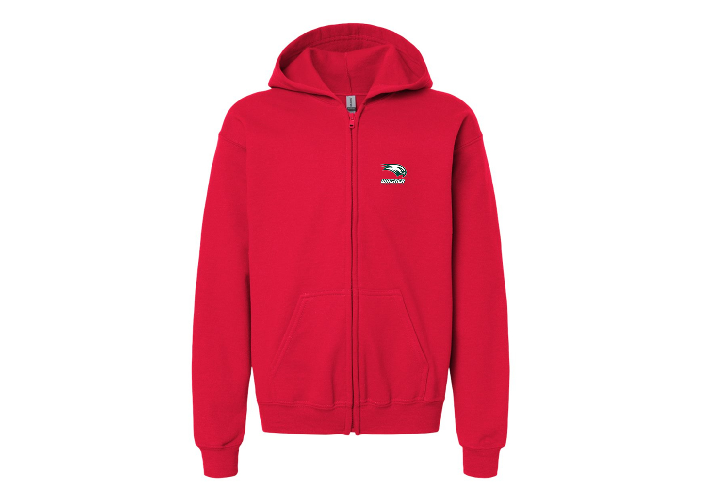 Gildan Heavy Blend Youth Wagner Seahawks Full Zip Hooded Sweatshirt