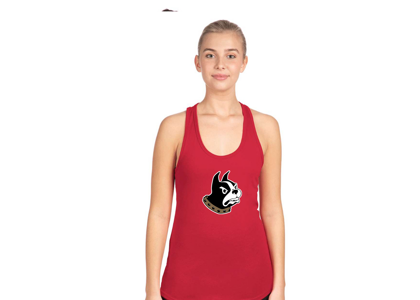 Women's Wofford Terriers Next Level Ideal Racerback Tank