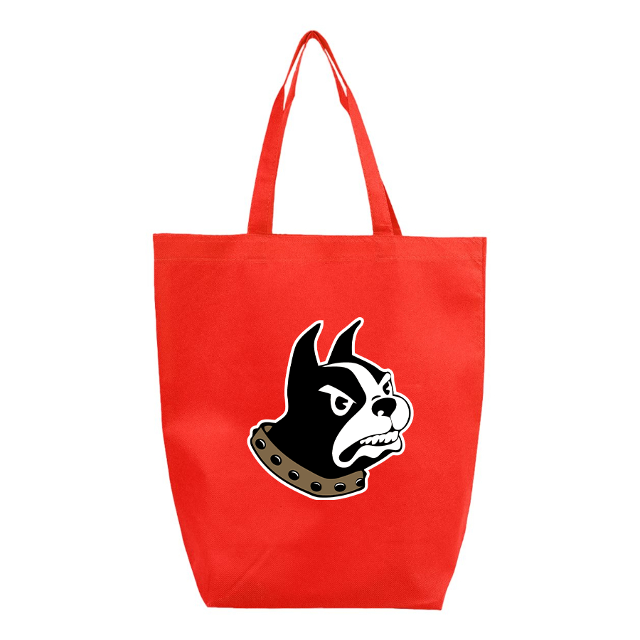 Wofford Terriers Q-Tees Non-Woven Gusset Bottom Tote