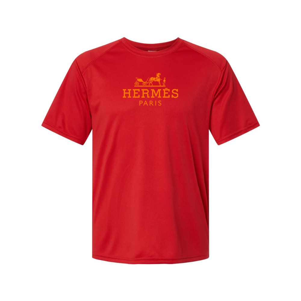 Men's Hermès Logo Polyester T-Shirt