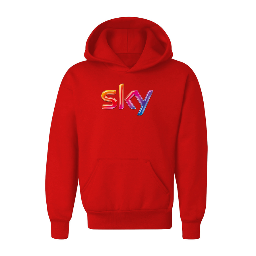 Youth Sky Logo Pullover Hoodie
